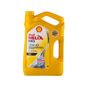 Lubricante Helix HX5 SN 15W40 4 lt