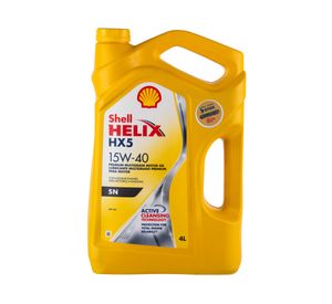 Lubricante Helix HX5 SN 15W40 4 lt