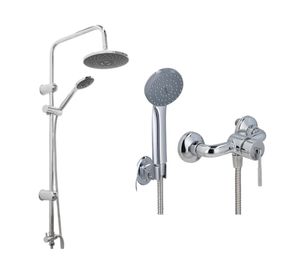 Columna 100 cm + monomando ducha Amalfi