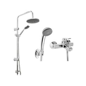 Columna 100 cm + monomando tina/ducha Módena