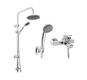 Columna 100 cm + monomando tina/ducha Módena