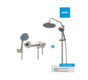 Columna 83.5 cm + monomando ducha Fiorenzo