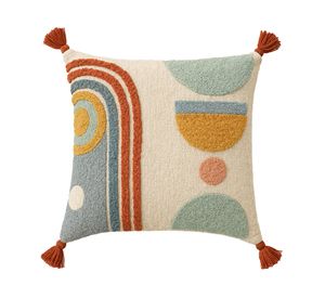 Cojín bordado algodón 50x50 cm