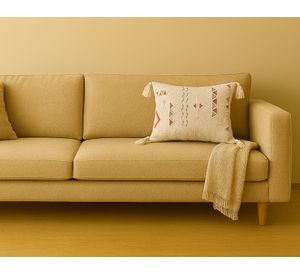 Cojín Aplicación borlas 30x50 cm