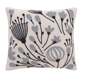 Cojín bordado D2 algodón 50x50 cm