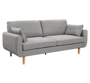 Sofá 3 cuerpos Denver gris