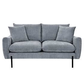 Sofá 2 cuerpos Huston gris
