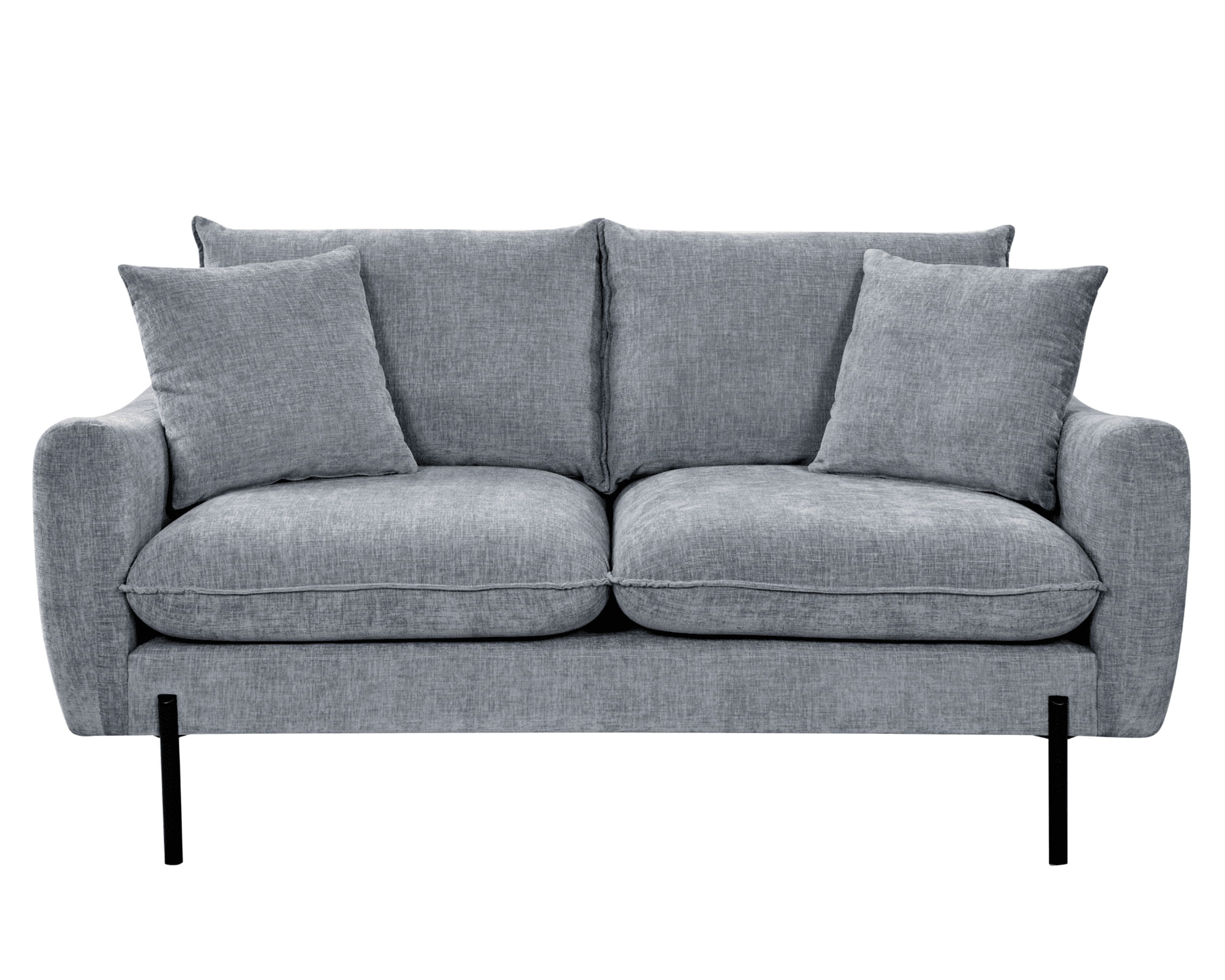 Home Mobili Sofá 2 cuerpos Huston gris