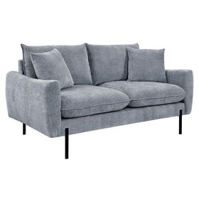 Sofá 2 cuerpos Huston gris