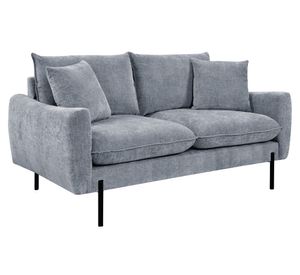 Sofá 2 cuerpos Huston gris