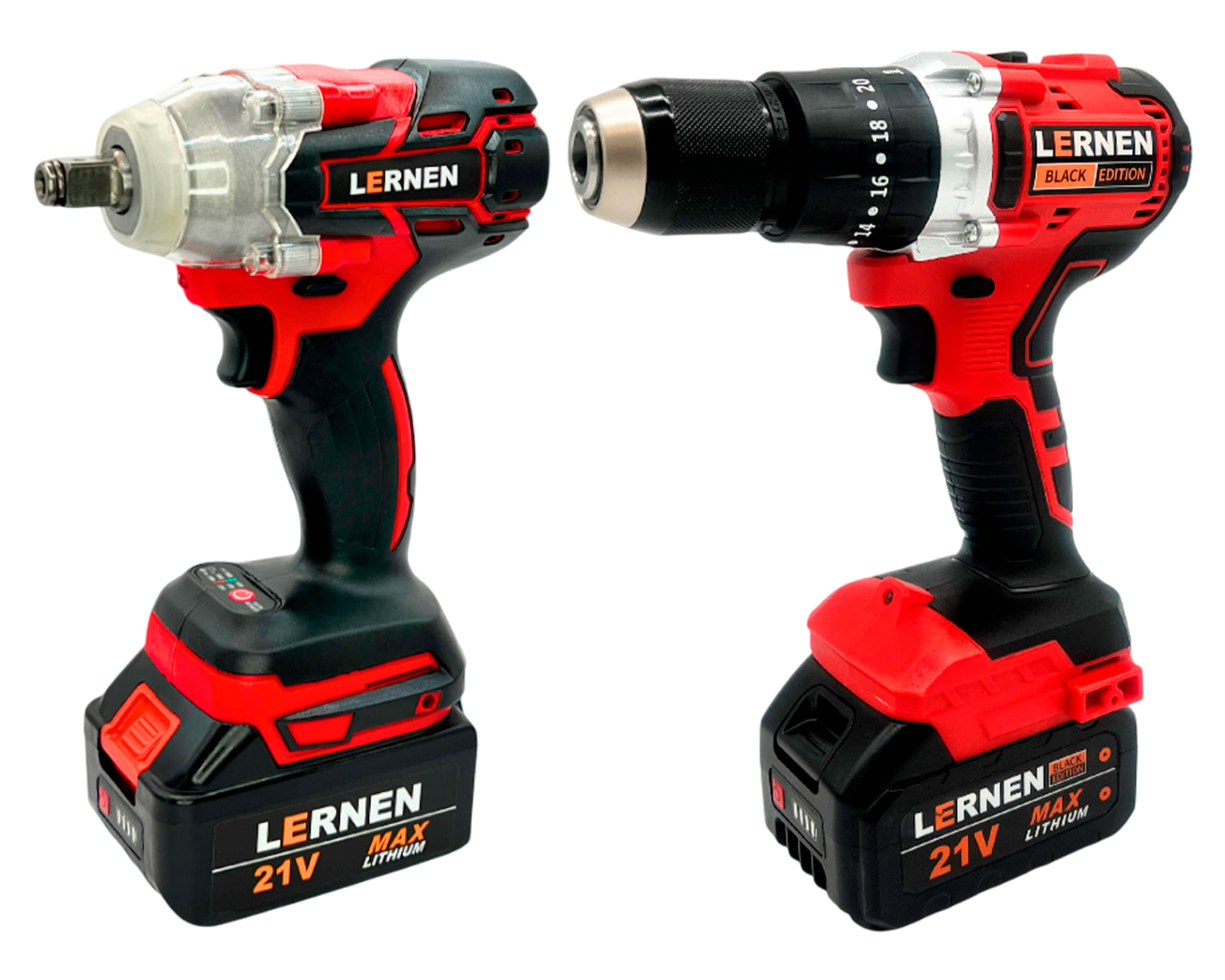 Pack Brushless Taladro + Llave impacto + bolso + accesorios a $79.990