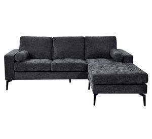 Sofá Seccional 4 cuerpos Baltimore gris