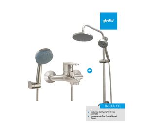 Columna 83.5 cm + Monomando tina/ducha Dessin
