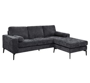 Sofá Seccional 4 cuerpos Baltimore gris