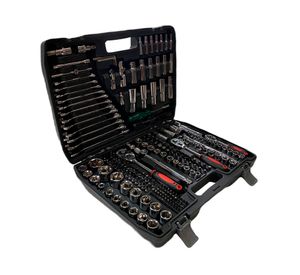 Juego dados/herramientas manuales 216 piezas