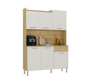 Kit cocina Malia madera/Off White