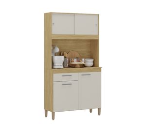 Kit cocina Luca madera/Off White