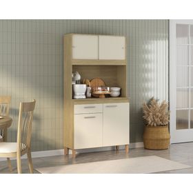 Kit cocina Luca madera/Off White