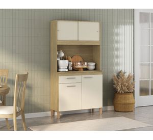 Kit cocina Luca madera/Off White