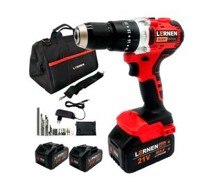 Taladro percutor Brushless BlackEdition + 2 Baterías + Bolso + Accesorios