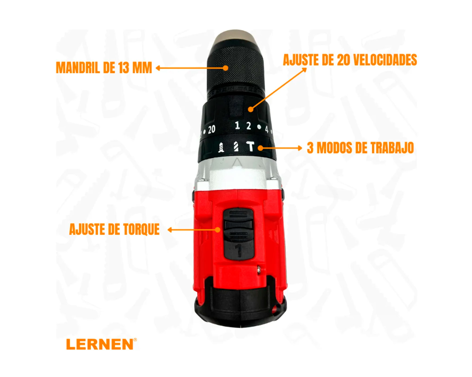 Taladro percutor Brushless BlackEdition + 2 Baterías + Bolso +