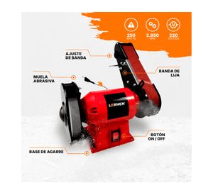Lijadora banco 250W