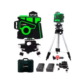 Nivel laser Profesional 12 líneas + Maletín + Trípode