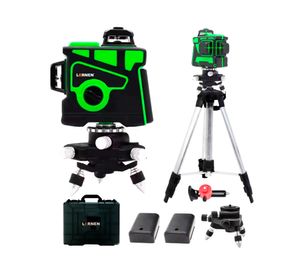 Nivel laser Profesional 12 líneas + Maletín + Trípode
