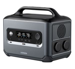 Estación energía Portátil 1024Wh Carga solar GS1200