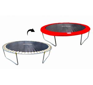 Cama elástica con escalera 12 pies 366 cm