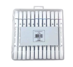 Plumones permanentes doble punta