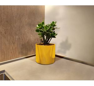 Macetero 16.8 cm Hanover mostaza Japi