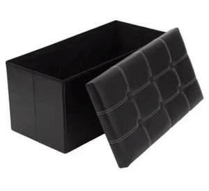 Banco baúl plegable CDX714 ecocuero 50 kg