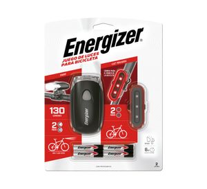 Juego de luces para bicicleta BLFA32 BLRA12 + 4 pilas AAA