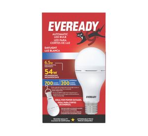 Ampolleta 6.5W E27 luz led Emergencia recargable