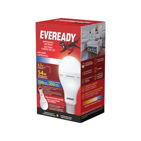 Ampolleta 6.5W E27 luz led Emergencia recargable