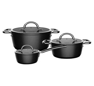 Set batería cocina Black 6 piezas