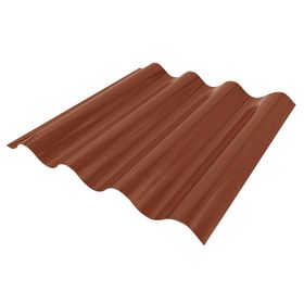 Plancha Polionda terracota 81x200 cm