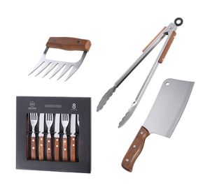 Set cubiertos + accesorio parrilla 11 piezas PAR58