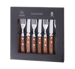 Set cubiertos + accesorio parrilla 11 piezas PAR58