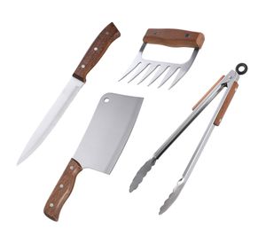 Set accesorios parrilla 4 piezas