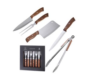 Set cubiertos + accesorio parrilla 13 piezas PAR42