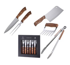 Set cubiertos + accesorio parrilla 13 piezas PAR44