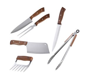 Set accesorios parrilla 6 piezas