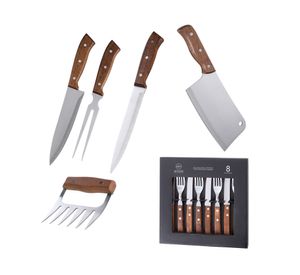 Set cubiertos + accesorio parrilla 13 piezas PAR22