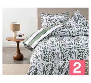 Plumón Greenery 2 plazas