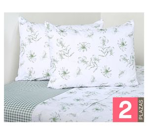 Sábana 2 plazas 200 Hilos Bouquet