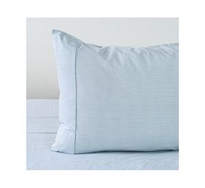 Sábana 1.5 plazas 144 Hilos Stripe Sage