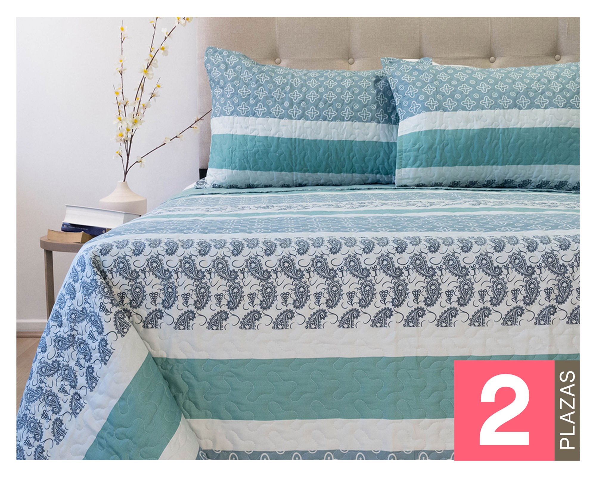 Doral Quilt D7 Stitchy 2 plazas