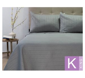 Quilt Boston gris King
